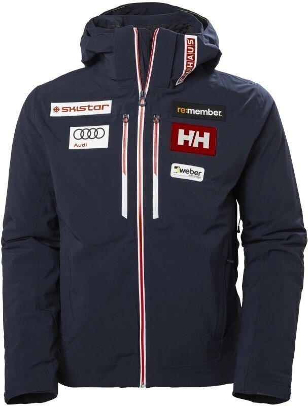 Chaqueta de esquí Helly Hansen Alpha Lifaloft Jacket Swe Navy L
