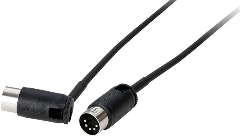 Photos - Cable (video, audio, USB) BOSS BMIDI-PB3 Black 1 m 