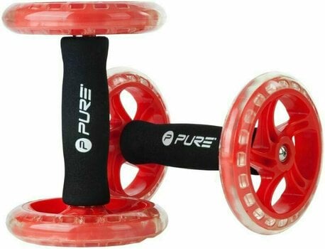 Posilovací kolečko Pure 2 Improve Core Training Wheels 2 Černá-Červená Posilovací kolečko - 1