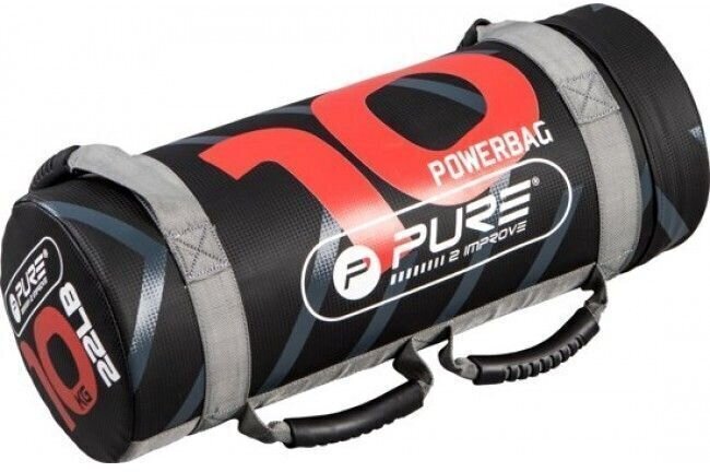 Posilovací pytel Pure 2 Improve Power Bag Černá 10 kg Posilovací pytel