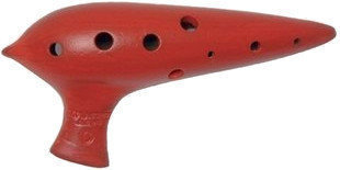 Ocarina GEWA 700440 Ocarina Premium C-tuning 17,0 cm Red