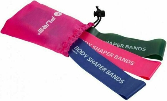 Resistance Band Pure 2 Improve Body Shaper Bands 3 Heavy-Medium-Light Multi Resistance Band - 1