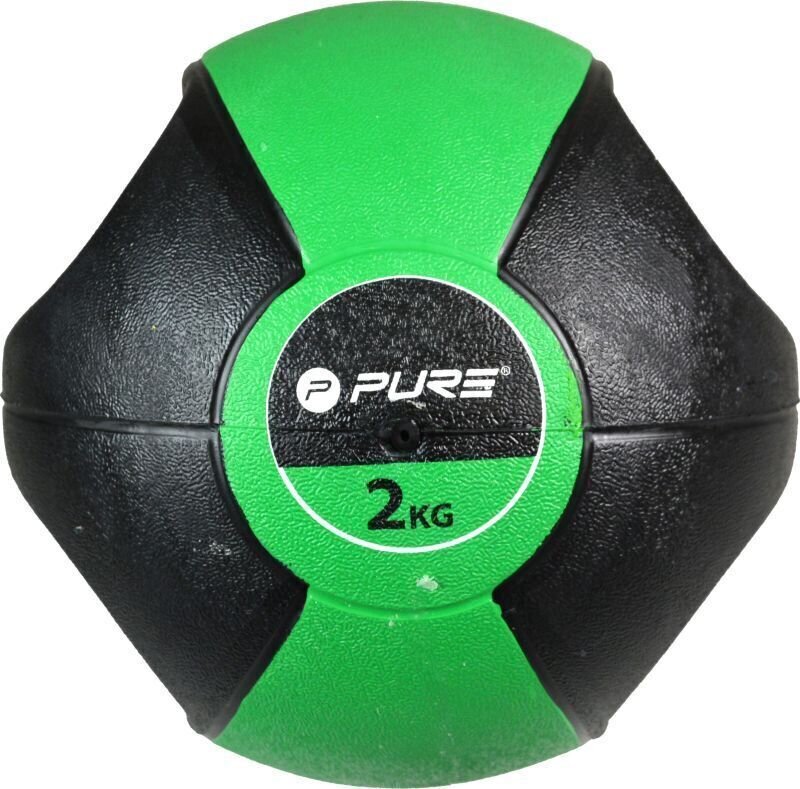 Medicinbal Pure 2 Improve Medicine Ball Zelená 2 kg Medicinbal