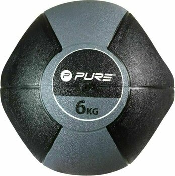Väggboll Pure 2 Improve Medicine Ball Grey 6 kg Väggboll - 1