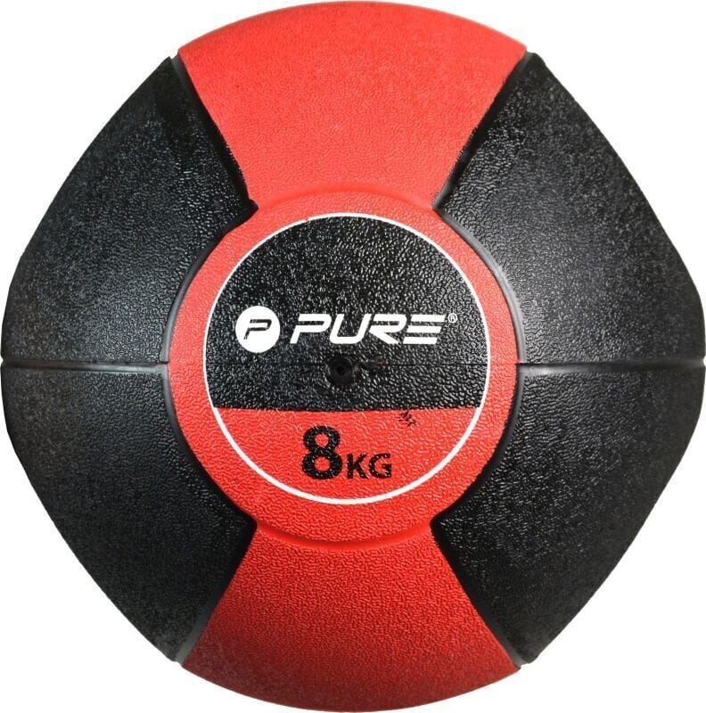 Стенна топка Pure 2 Improve Medicine Ball Червен 8 kg Стенна топка
