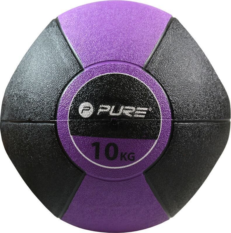 Seinäpallo Pure 2 Improve Medicine Ball Purple 10 kg Seinäpallo