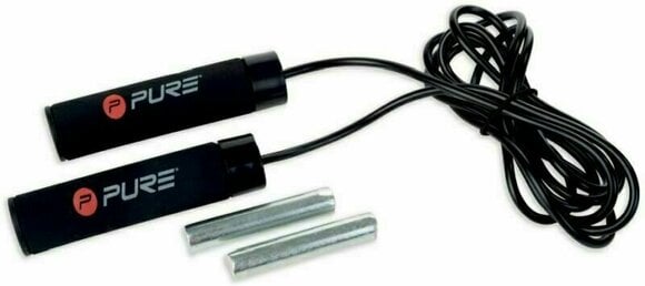 Skipping Rope Pure 2 Improve Weighted Black Skipping Rope - 1