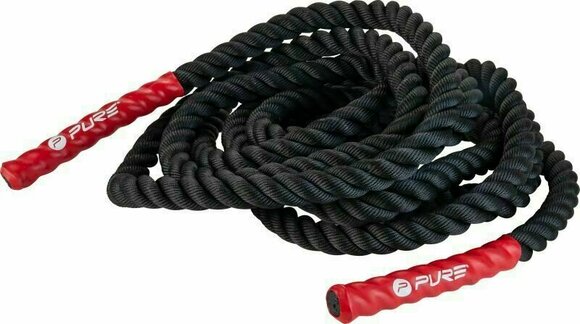 Corde de gymnastique Pure 2 Improve Battle Rope Noir 9 m Corde de gymnastique - 1