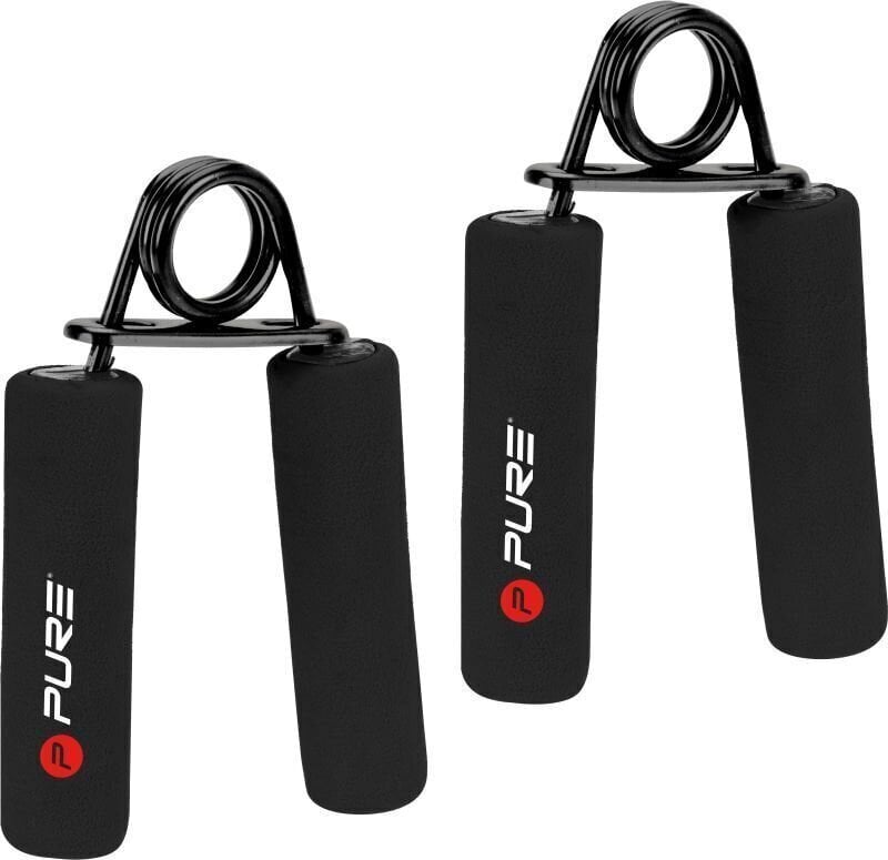 Atlétikai kellékek Pure 2 Improve Handgrip Trainer Hard Fekete