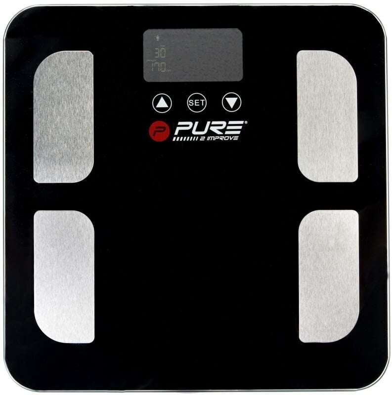 Cântar inteligent Pure 2 Improve Bodyfat Smart Scale Negru Cântar inteligent