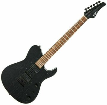 Guitare électrique FGN J-Standard Iliad Dark Evolution Open Pore Black Guitare électrique - 1