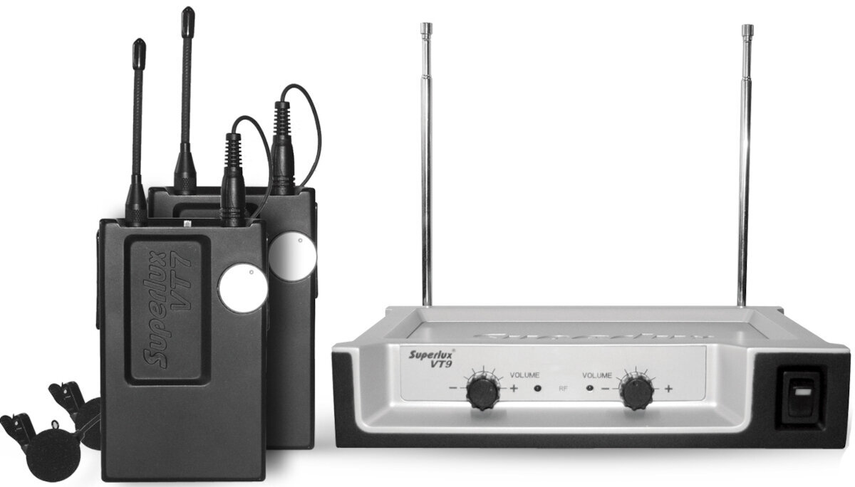 Wireless system-Combi Superlux VT97DD/E12A