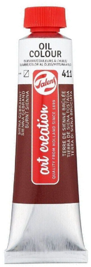 Peinture à l'huile Talens Art Creation 9019411M Peinture à l'huile Burnt Sienna 40 ml 1 pc