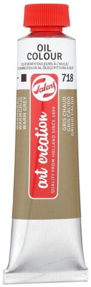 Peinture à l'huile Talens Art Creation 9019718M Peinture à l'huile Warm Grey 40 ml 1 pc