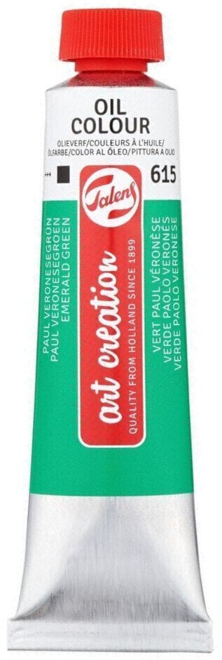 Peinture à l'huile Talens Art Creation 9019615M Peinture à l'huile Emerald Green 40 ml 1 pc