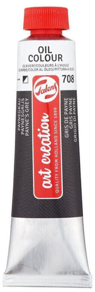 Peinture à l'huile Talens Art Creation 9019708M Peinture à l'huile Paynes Grey 40 ml 1 pc