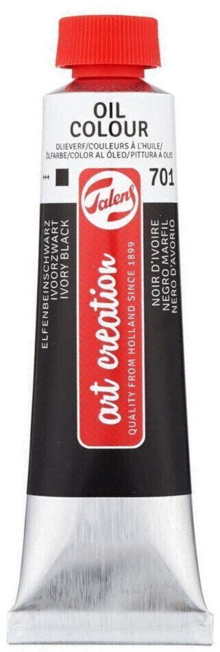Peinture à l'huile Talens Art Creation 9019701M Peinture à l'huile Ivory Black 40 ml 1 pc