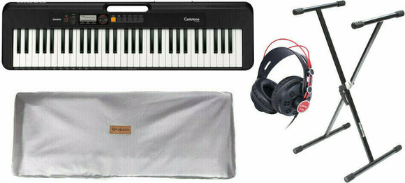 Keyboard without Touch Response Casio CT-S200 BK SET - 1