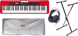 Tangentbord utan pekfunktion Casio CT-S200 SET Tangentbord utan pekfunktion Red