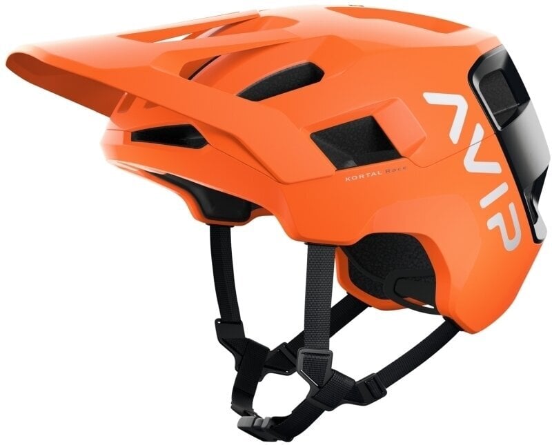 Kerékpár sisak POC Kortal Race MIPS Fluorescent Orange AVIP/Uranium Black Matt 59-62 Kerékpár sisak