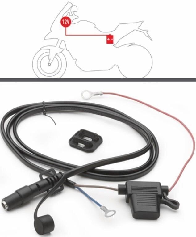 USB/12V-aansluiting voor motorfiets Givi S110 USB/12V-aansluiting voor motorfiets