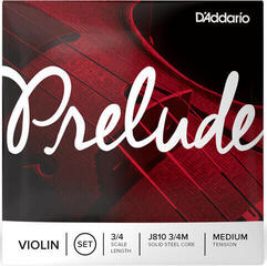 Струни за цигулка D'Addario J810 3/4M Prelude Струни за цигулка