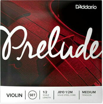 Cuerdas de violín D'Addario J810 1/2M Prelude - 1
