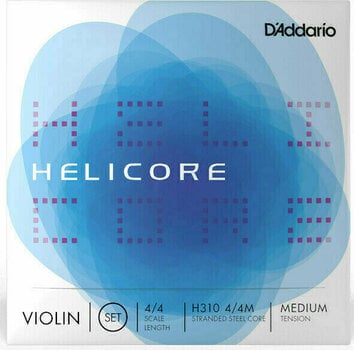 Viola Strings D'Addario H312 4/4M Helicore Viola Strings - 1