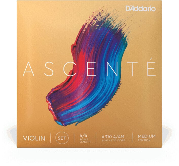 Cordas para violino D'Addario A311 4/4M Ascente E