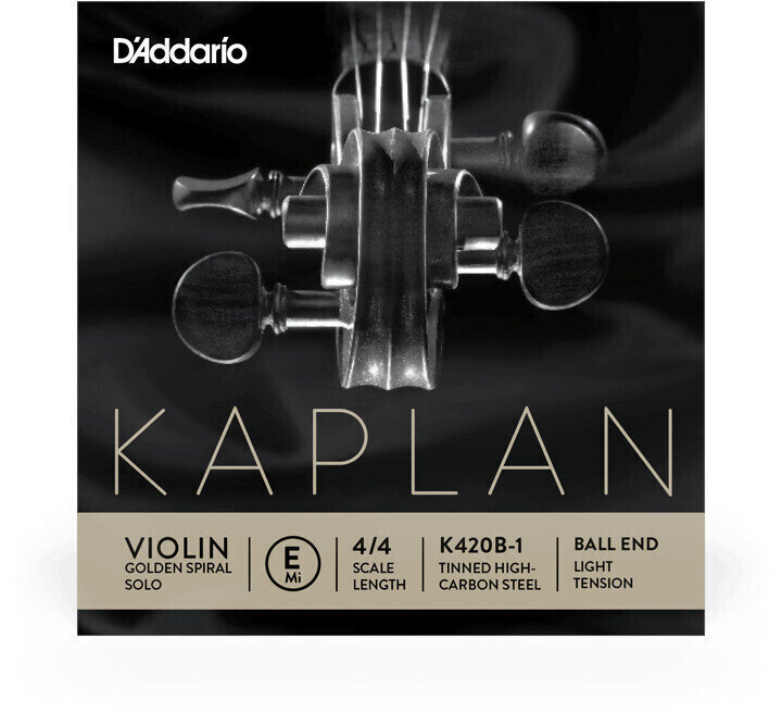 Violinstrenge Kaplan K420B-1 Gss E LGT