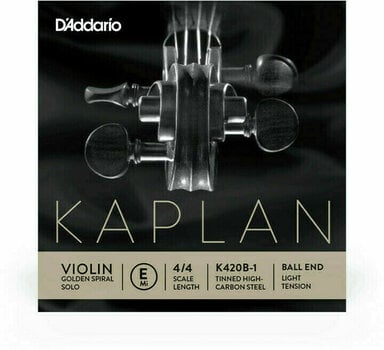 Струни за цигулка Kaplan K420B-1 Gss E LGT - 1