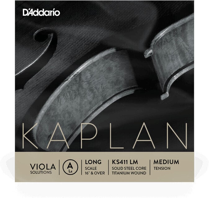 Struny pro violu Kaplan KS411-LM Struny pro violu