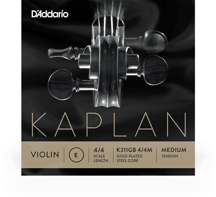 Struny do skrzypiec Kaplan K311GB 4/4M E
