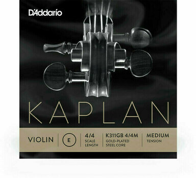 Cordas para violino Kaplan K311GB 4/4M E - 1