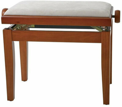 Taburete de piano de madera GEWA 130080 Piano Bench Deluxe Cherry Tree Matt - 1