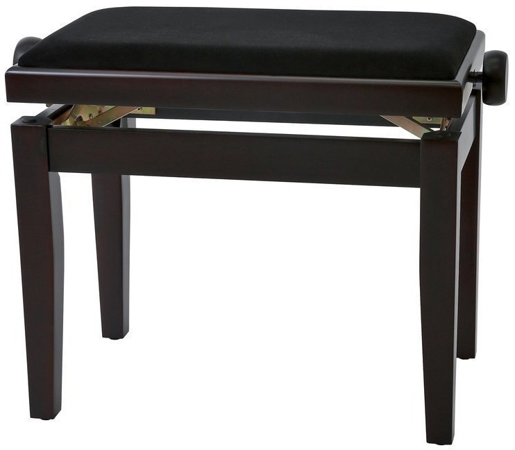 Drewniane lub klasyczne krzesła fortepianowe
 GEWA 130040 Piano Bench Deluxe RoseWood Matt