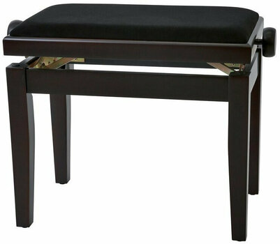 Wooden or classic piano stools
 GEWA 130040 Piano Bench Deluxe RoseWood Matt - 1