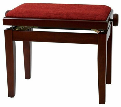 Drewniane lub klasyczne krzesła fortepianowe
 GEWA Piano Bench Deluxe Mahogany - 1