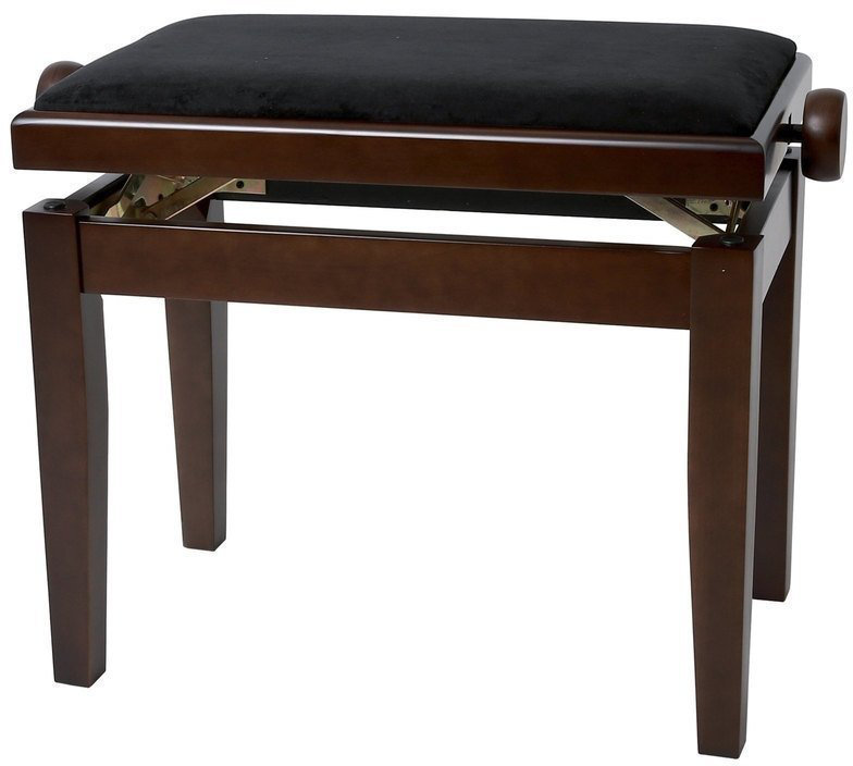 Dřevěné nebo klasické klavírní židle
 GEWA 130070 Piano Bench Deluxe Walnut Matt