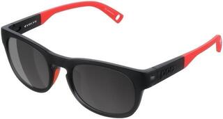 Αθλητικά Γυαλιά POC POCito Evolve Uranium Black/Transparent Fluorescent Orange/Equalizer Grey Αθλητικά Γυαλιά