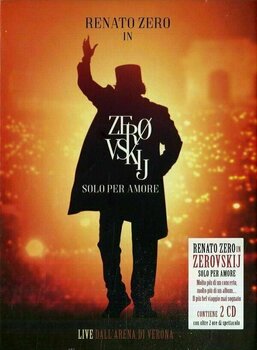 CD musique Renato Zero - Zerovskij - Solo Per Amore Live (2 CD) - 1