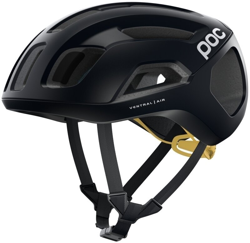 Bike Helmet POC Ventral AIR SPIN Uranium Black/Sulfur Yellow Matt 50-56 Bike Helmet