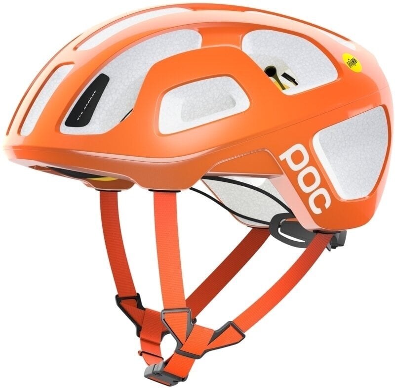 Каска за велосипед POC Octal MIPS Fluorescent Orange 50-56 Каска за велосипед