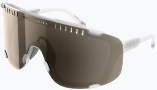 POC Devour Transparent Crystal/Brown Silver Mirror