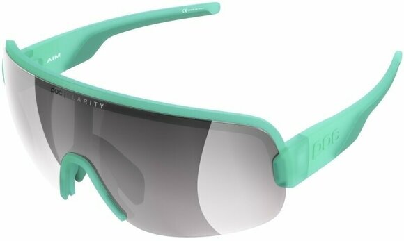 Cycling Glasses POC Aim Fluorite Green/Violet Silver Mirror Cycling Glasses - 1