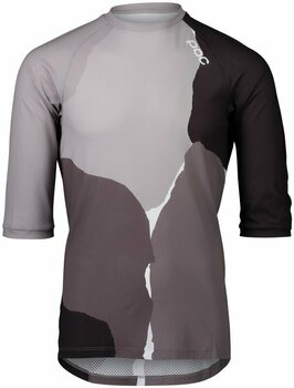 Maglietta ciclismo POC MTB Pure 3/4 Jersey Maglia Color Splashes Multi Sylvanite Grey M - 1