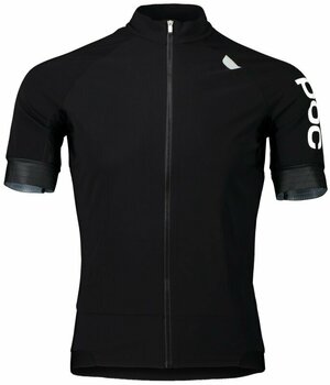 Cycling jersey POC Resistance Ultra Zip Tee Jersey Uranium Black S - 1