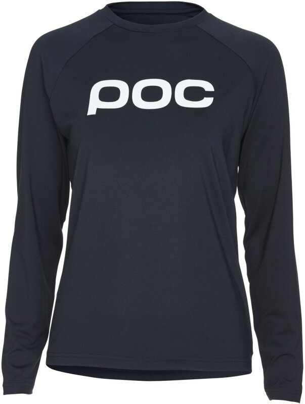 Odzież kolarska / koszulka POC Women's Reform Enduro Jersey Golf Uranium Black XL