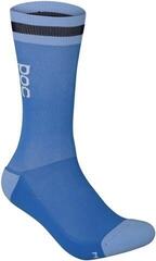 Cycling Socks POC Essential Mid Length Basalt Multi Turmaline M Cycling Socks