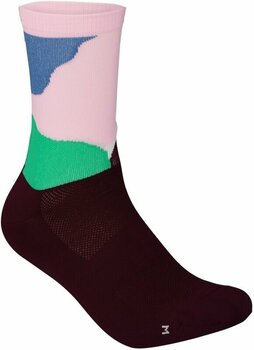 Чорапи за колоездене POC Essential Print Multi Opal/Basalt M Чорапи за колоездене - 1